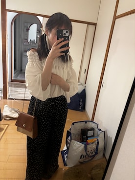 「brand ?（ブランド ?）のアイテム」を使った、mikihouse415さん（レディース・156cm）の夏コーディネート