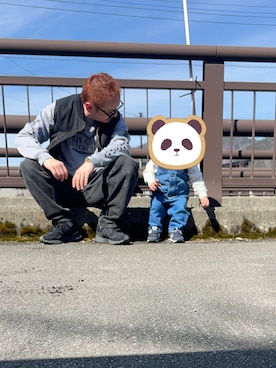 「Levi's（リーバイス）のアイテム（パンツ）」を使った、peimax2525さん（メンズ・165cm）の春コーディネート