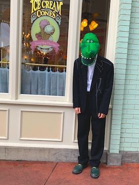 「kudos（クードス）のアイテム」を使った、aoiさん（メンズ・173cm）の冬コーディネート