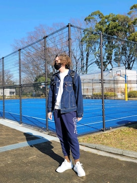 「LORINZA(ロリンザ)のアイテム」を使った、park0000さん(メンズ・183cm)の冬コーディネート