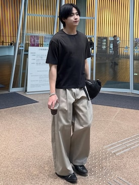 「シルバーアクセサリー」｜てるさん（メンズ・181cm）の春コーディネート