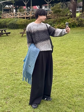 「アイテム（ファッション雑貨）」を使った、てるさん（メンズ・181cm）の秋コーディネート