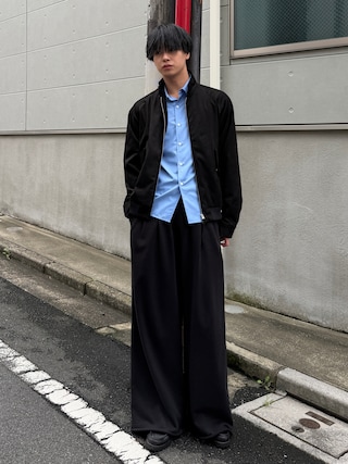 「SINSS(シンス)のSilver 925 short necklace / シルバー925ショートネックレス(長さ調整可能)(ネックレス)」を使った、てるさん(メンズ・181cm)の秋コーディネート