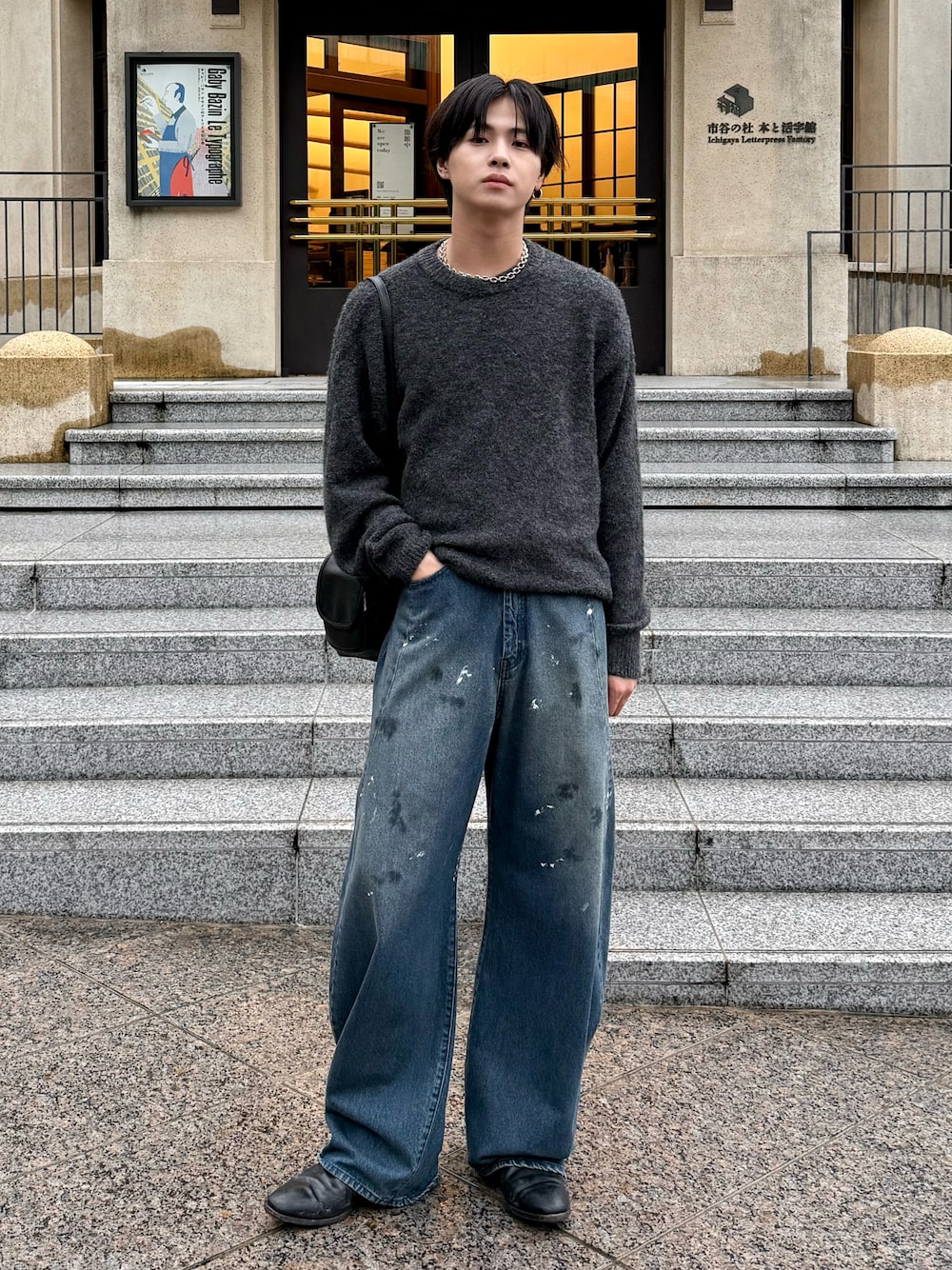 てる｜SINSSのデニムパンツを使ったコーディネート - WEAR