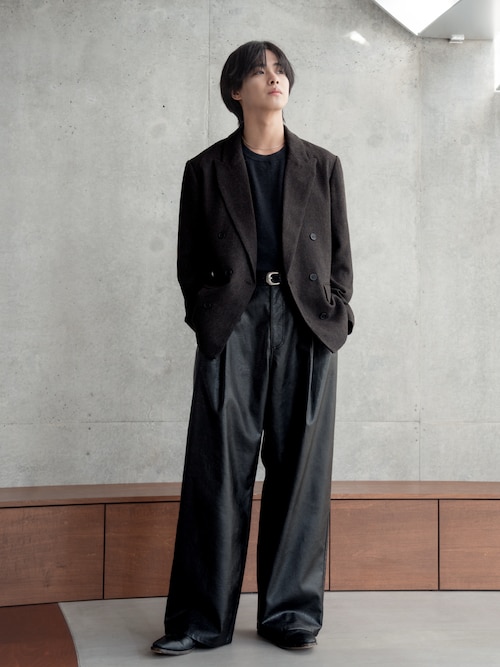 Tweed double tailored jacket / ツイードダブルテーラードジャケット