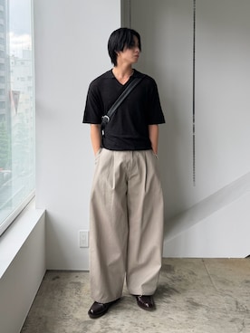 「アイテム（ブレスレット）」を使った、てるさん（メンズ・181cm）の夏コーディネート