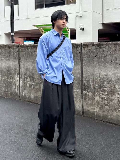 セール】Tweed three tuck wide slacks / ツイード3タックワイド セール】Tweed three tuck wide slacks / ツイード3タックワイド