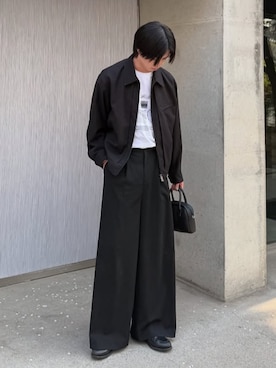「アイテム（ボストンバッグ）」を使った、てるさん（メンズ・181cm・20代）の夏コーディネート