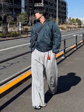 てるさん（メンズ・181cm）の春コーディネート