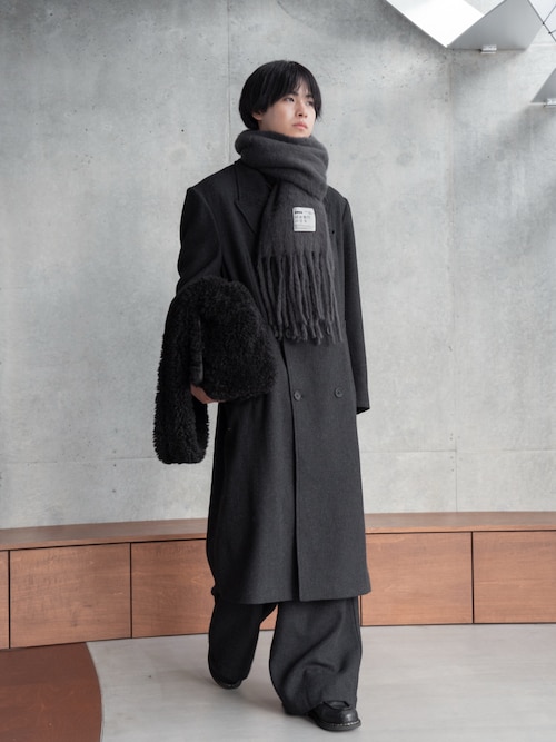 Classic Wool Blend Tweed Coat / クラシックウールブレンドツイード