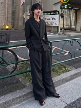 てるさん（メンズ・181cm）の春コーディネート