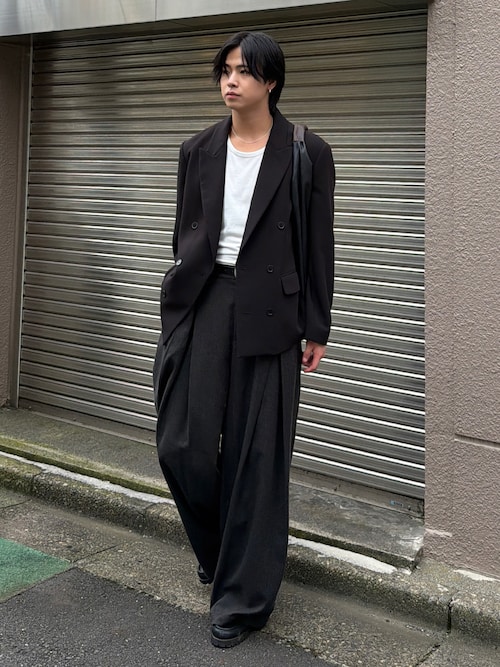 SINSS（シンス）の「Double tailored jacket / ダブルテーラード