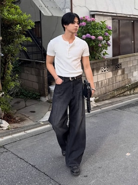 てるさん(メンズ・181cm)の夏コーディネート