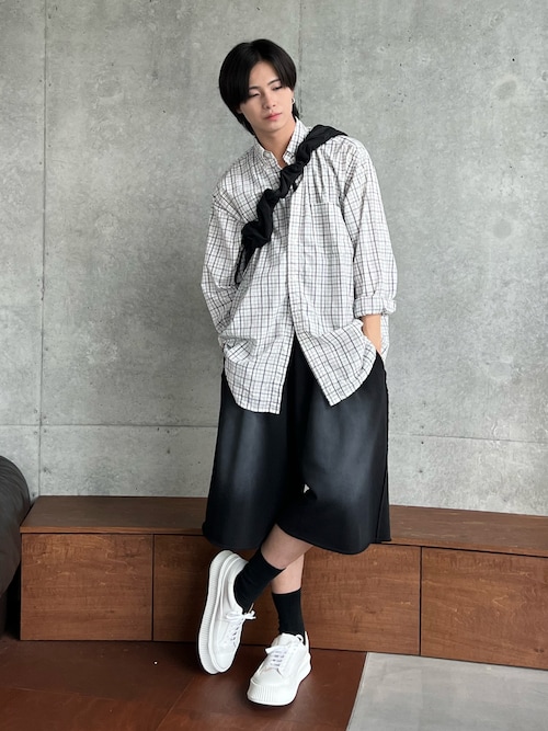 TWO TUCK HALFPANTS ツータック ハーフパンツ　 クラネ好きの方 TWO TUCK HALF PANTS ツータック ハーフパンツ クラネ好きの方