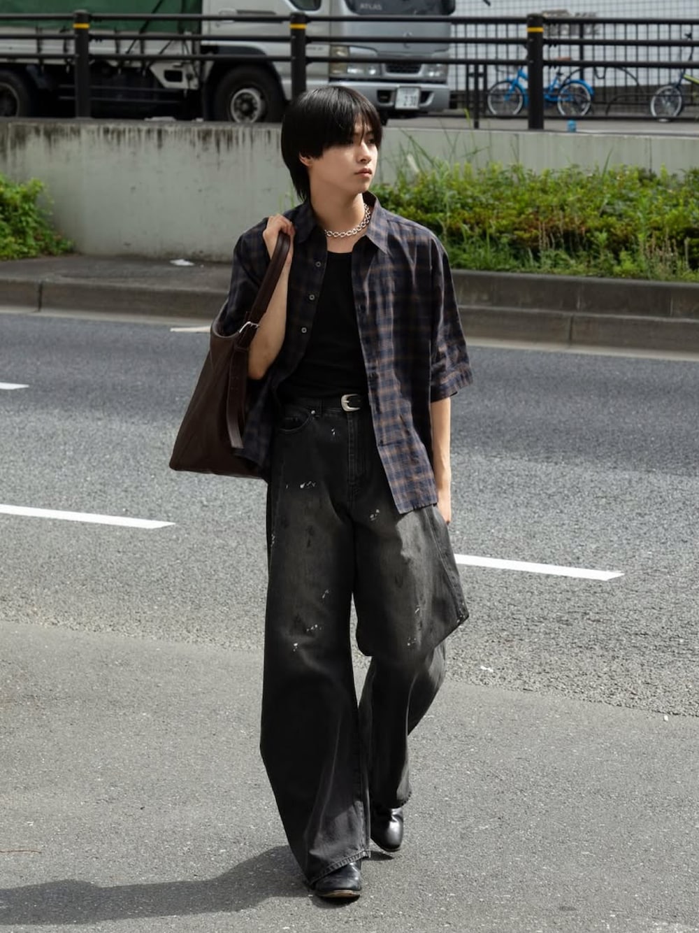 てる｜SINSSのタンクトップを使ったコーディネート - WEAR