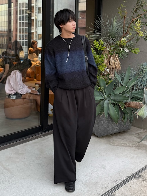 2way slit half moon bag / 2wayスリットハーフムーンバッグ