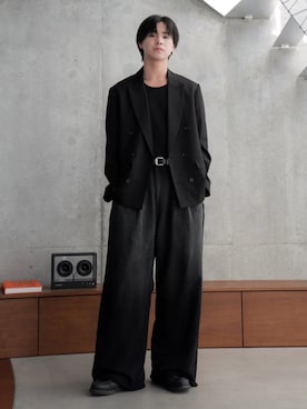 「SINSS（シンス）のアイテム」を使った、てるさん（メンズ・181cm）の冬コーディネート