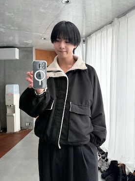 「アイテム（スウェットパンツ）」を使った、てるさん（メンズ・181cm・20代）の秋コーディネート