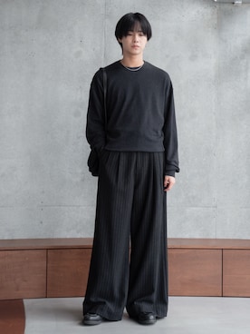 「アイテム（ネックレス）」を使った、てるさん（メンズ・181cm）の秋コーディネート