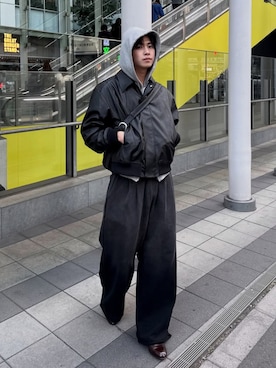 てるさん（メンズ・181cm）の冬コーディネート