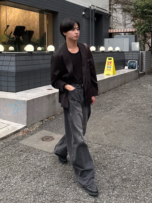 Double tailored jacket / ダブルテーラードジャケット