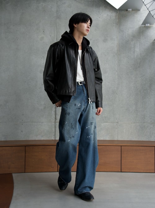 Seam line zip blouson / シームラインジップブルゾン（ブルゾン