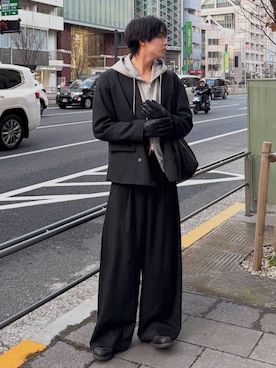 てるさん（メンズ・181cm）の冬コーディネート