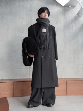 「アイテム（トレンチコート）」を使った、てるさん（メンズ・181cm）の秋コーディネート