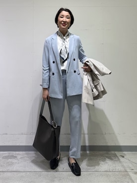 「HusHusH（ハッシュアッシュ）のアイテム（パンツ）」を使った、yuriさん（レディース・170cm）の春コーディネート