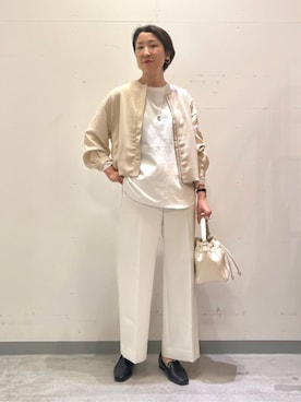 「INDIVI（インディヴィ）のアイテム」を使った、yuriさん（レディース・170cm）の春コーディネート