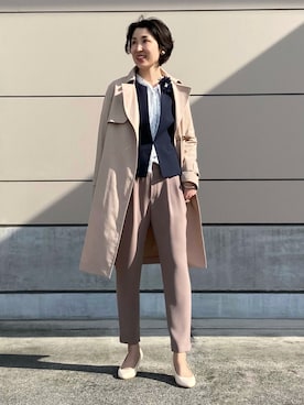 yuriさん（レディース・170cm）の春コーディネート