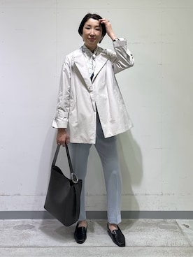 「HusHusH（ハッシュアッシュ）のアイテム（パンツ）」を使った、yuriさん（レディース・170cm）の春コーディネート