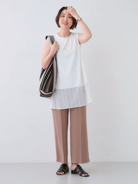 yuriさん（レディース・170cm）の夏コーディネート