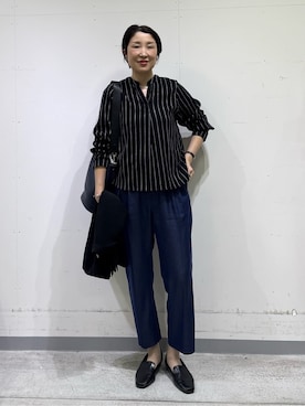 「INDIVI（インディヴィ）のアイテム」を使った、yuriさん（レディース・170cm）の春コーディネート