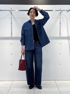 「INDIVI（インディヴィ）のアイテム」を使った、yuriさん（レディース・170cm）の秋コーディネート