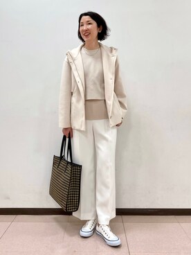 「インディヴィ」｜「アイテム（タンクトップ）」を使った、yuriさん（レディース・170cm）の春コーディネート