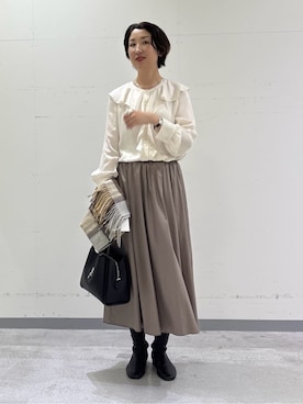 yuriさん（レディース・170cm）の春コーディネート
