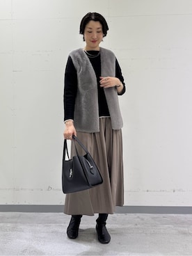 yuriさん(レディース・170cm)の冬コーディネート
