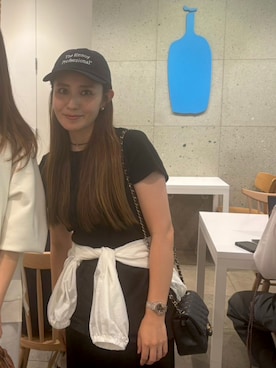 「ENNOY（エンノイ）のアイテム」を使った、Ayaさん（レディース・155cm）の夏コーディネート