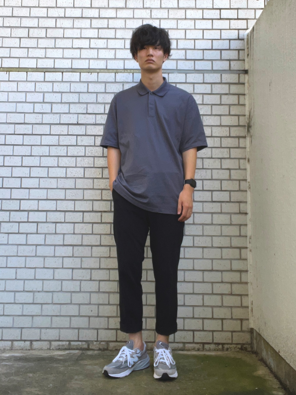 お惣菜くんさんの（UNIQLO＋j）を使ったコーディネートの1枚目の写真