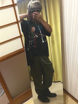 「アイテム（帽子）」を使った、515151kazuさん（メンズ・171cm・20代）の夏コーディネート