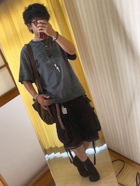 「GRANCY（グランシー）のアイテム（アクセサリー）」を使った、515151kazuさん（メンズ・171cm）の夏コーディネート