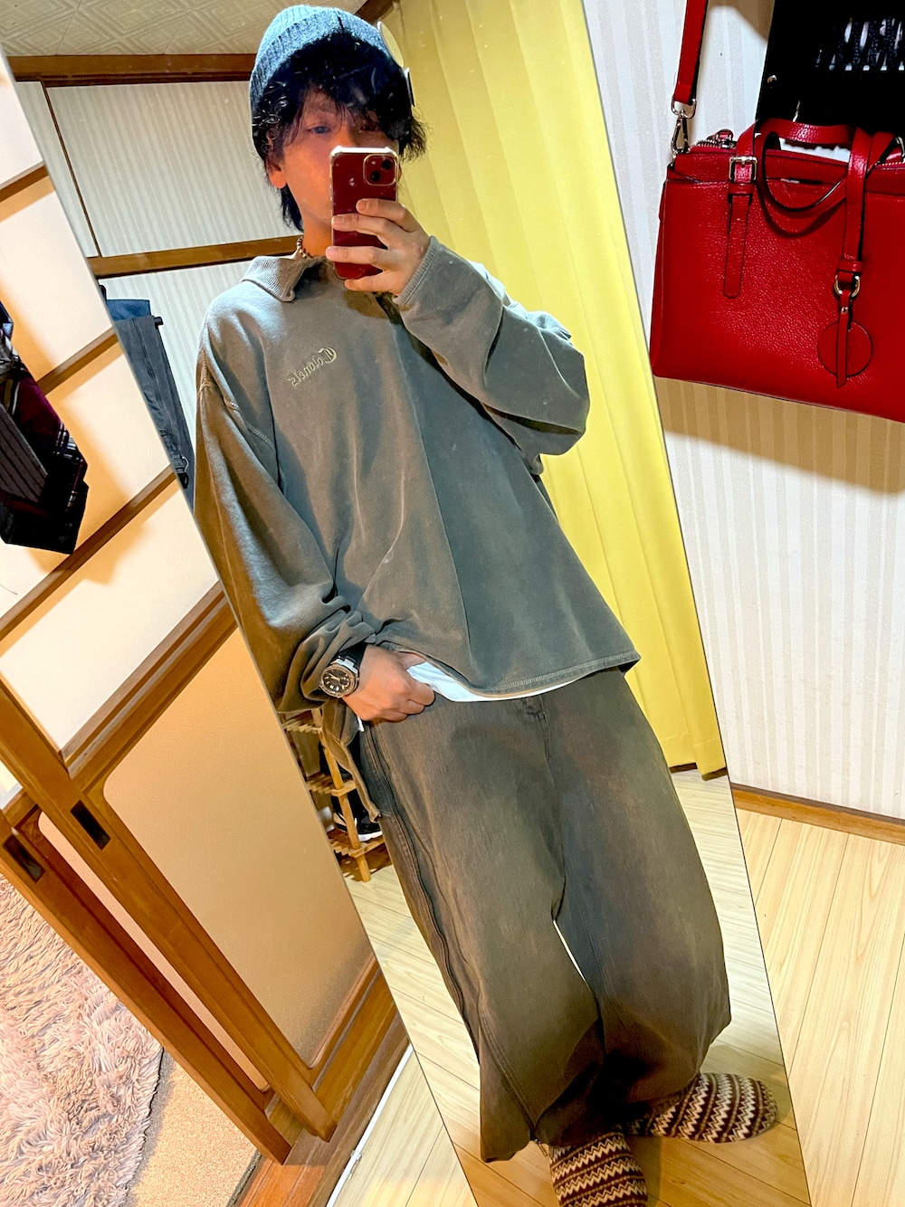 GRANCY（グランシー）の「【GRANCY】ZipDesign Buggy DenimPants
