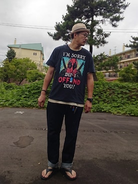 「アイテム（シューズ）」を使った、cocostmilitaryさん（メンズ・186cm）の夏コーディネート