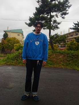 「アイテム（パンツ）」を使った、cocostmilitaryさん（メンズ・186cm・40代）の秋コーディネート