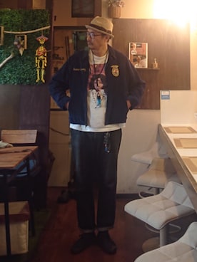 「アイテム（スニーカー）」を使った、cocostmilitaryさん（メンズ・186cm・40代）の秋コーディネート