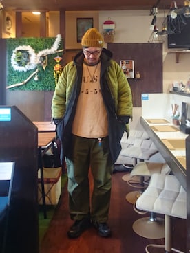 「アイテム（シューズ）」を使った、cocostmilitaryさん（メンズ・186cm・40代）の秋コーディネート