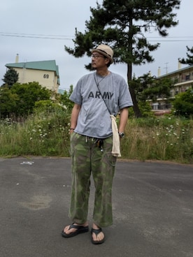 cocostmilitaryさん(メンズ・186cm)の夏コーディネート