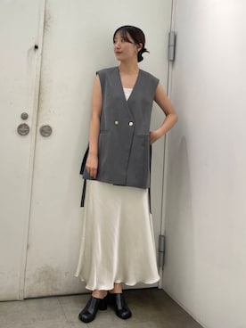 「SENSE OF PLACE by URBAN RESEARCH（センスオブプレイスバイアーバンリサーチ）のアイテム（サンダル）」を使った、maiさん（レディース・163cm）の秋コーディネート