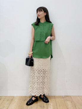 maiさん（レディース・162cm）の夏コーディネート